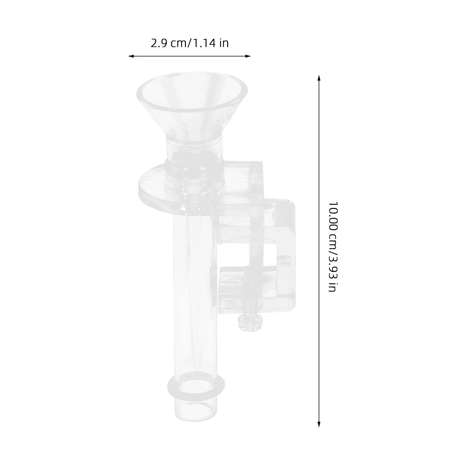 

Transparent Acrylic Fish Feeding Tube Shrimp Feeder Durable Tank Accessory Aquarium Feeder Container Auto Fish Feeding Tool