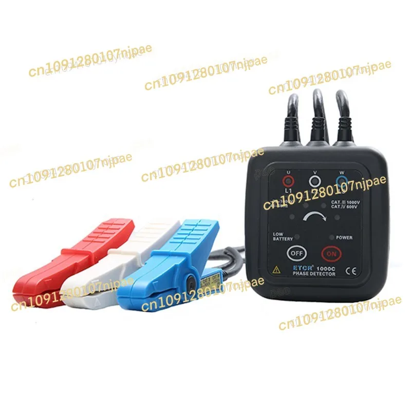 Etcr1000d etcr1000c portátil indicador de rotação de 3 fases ac 70-1000v 45-65hz iso ce oem serviço disponível detector de fase digital