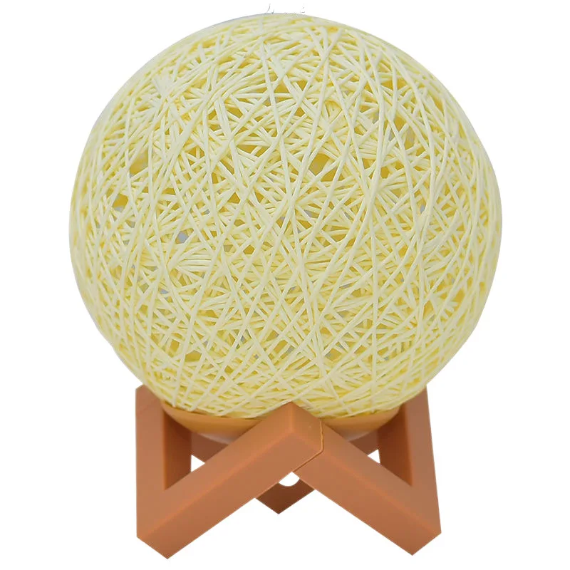 التحكم عن بعد الجدول مصباح أباجورة جو الكرمة بال صغيرة ليلة مصباح غرفة نوم النوم ضوء المكونات في ضوء القمر النجوم Pr #5