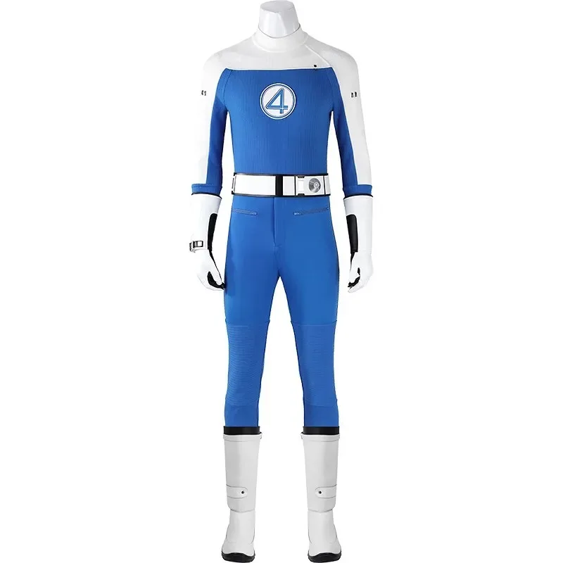 

DY20Fantastic Four First Steps Human Torch Cosplay Jumpsuit Superhero Fantastic 4 Party Zentai Suit Women Men Halloween Bodysui