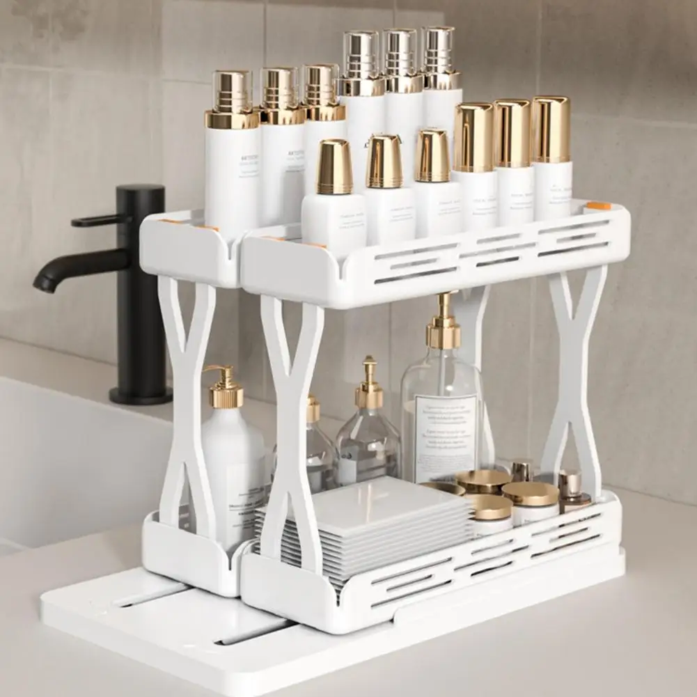 

Storage Rack Rotating Storage Rack Rotating Spice Rack with Strong Load-bearing Double Layer Shelf for Countertop Organization