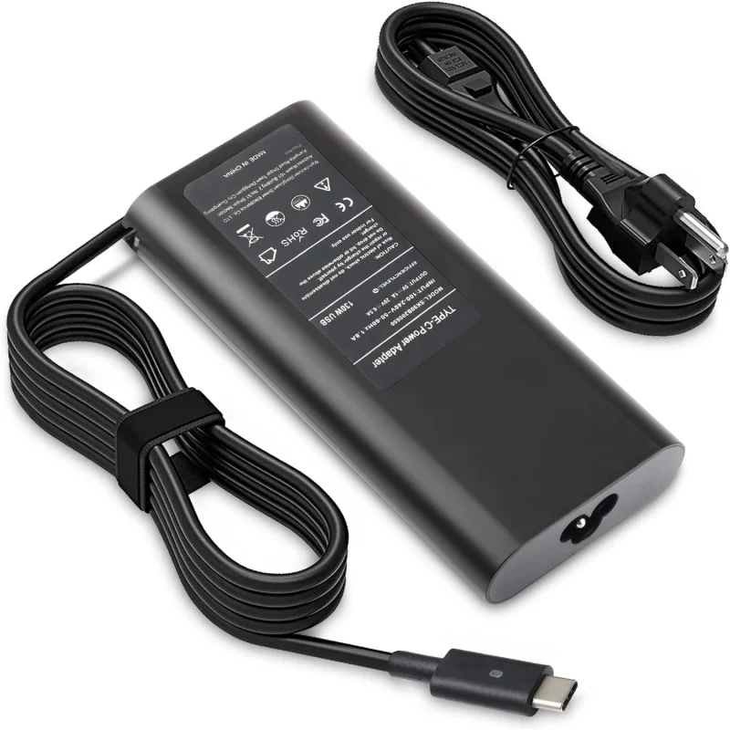 New 20V 6.5A 130W USB C Type C Laptop Adapter for Dell XPS 15 9500 9510 9520 for Dell Precision 5550 5750 3560 AC Laptop Adapter