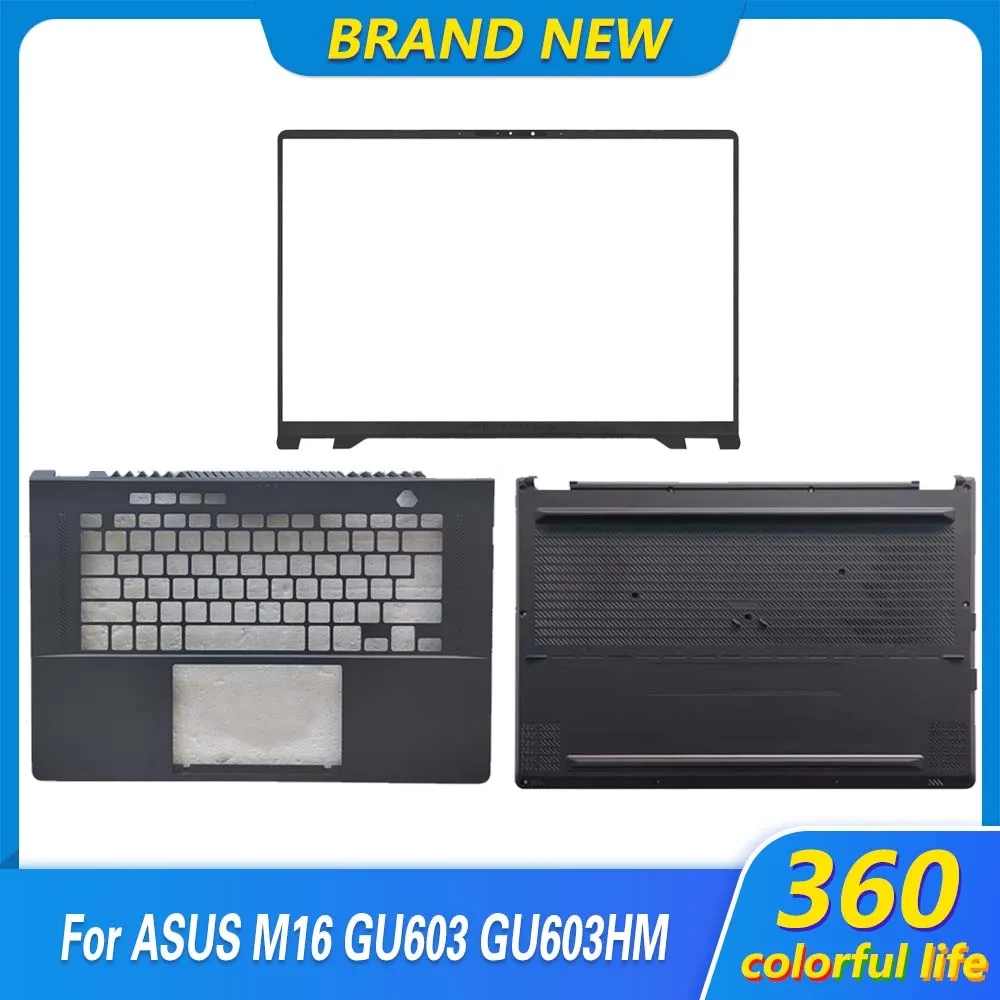 

Новинка, оригинальный передний БЕЗЕЛЬ для ноутбука ASUS ROG Zephyrus M16 GU603 GU603HM, подставка для рук, Верхняя Нижняя, желтая Передняя БЕЗЕЛЬ для клавиатуры