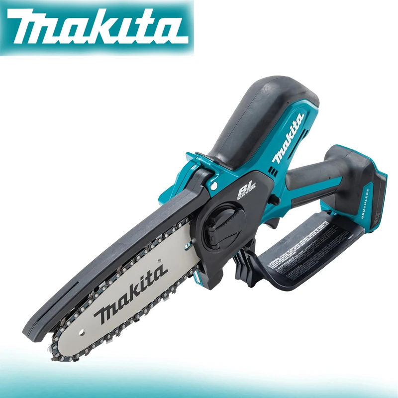 Imagem -03 - Makita Brushless Serra de Poda sem Fio Proteção Telescópica Fácil Operar Ferramentas Elétricas Uc100dz Duc101z Duc150z 12 18v Max Cxt