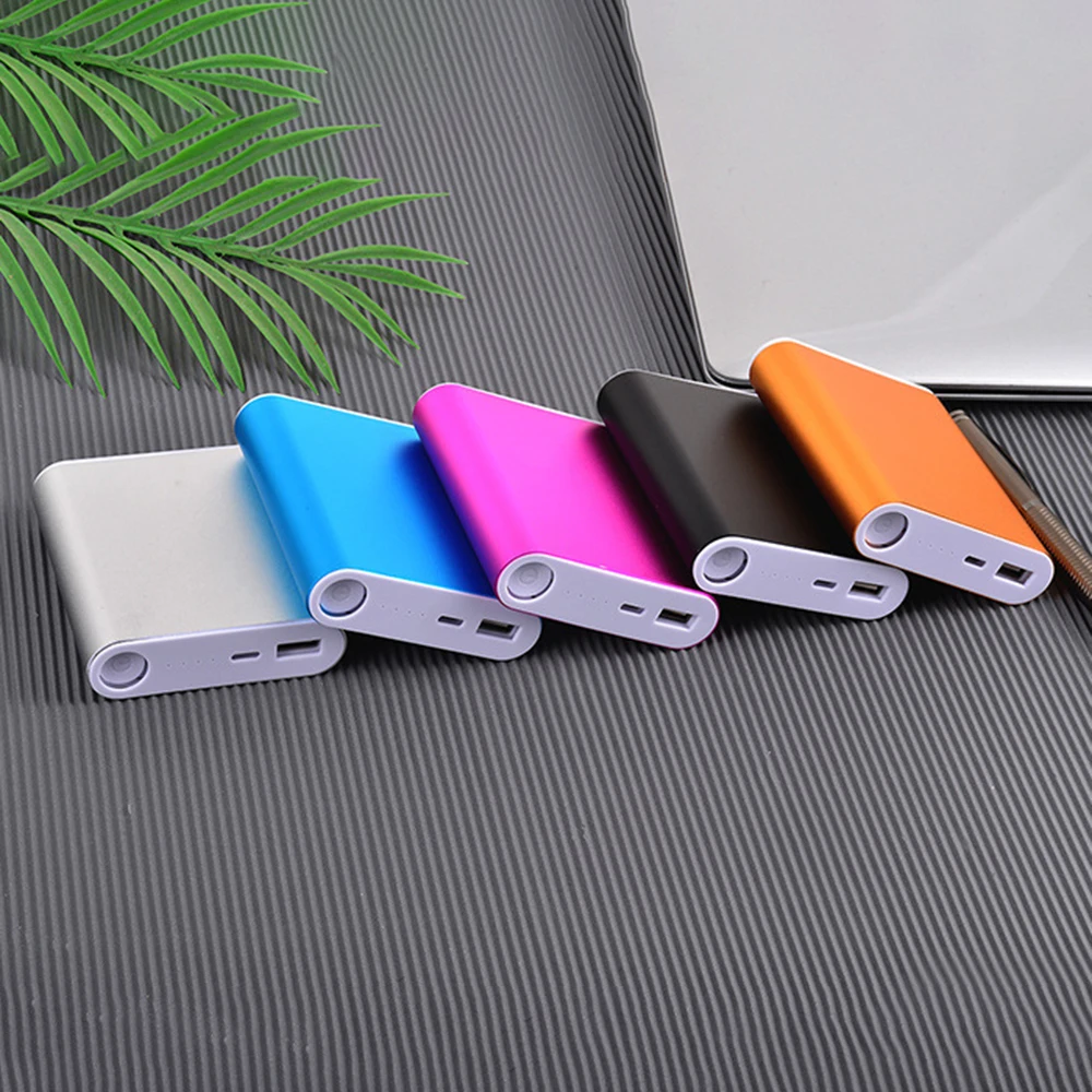 4*18650 Power Bank Battery Box Free Soldering Diy Kit for Mobile Phone Charger Shell Case Battery Storage Box Holder 4 Slot