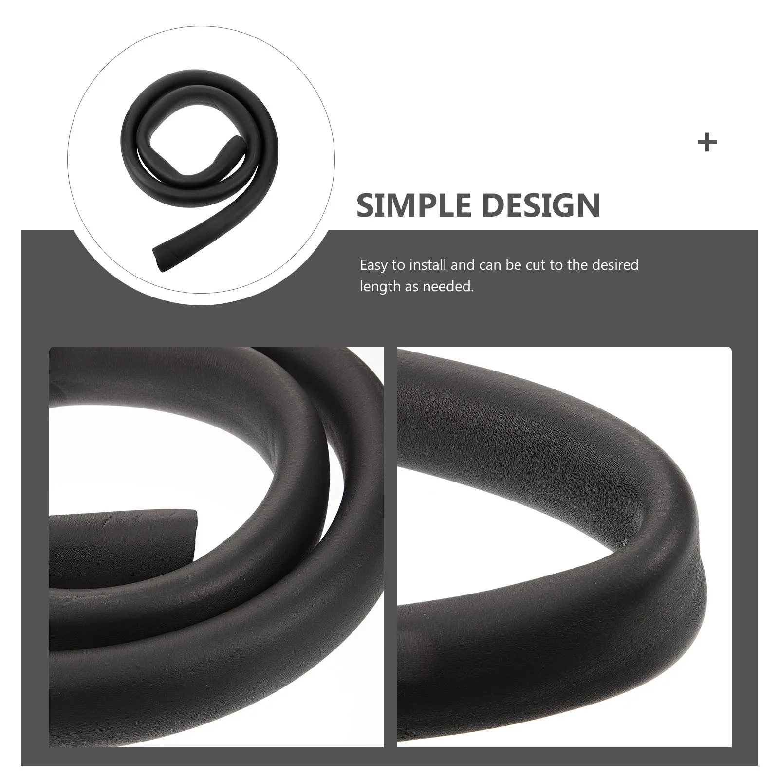 غلاف أنبوب عازل مادة مطاطية حماية حرارية سميكة لأنابيب المياه بالطاقة الشمسية الخارجية مقاومة للتجميد ومرنة