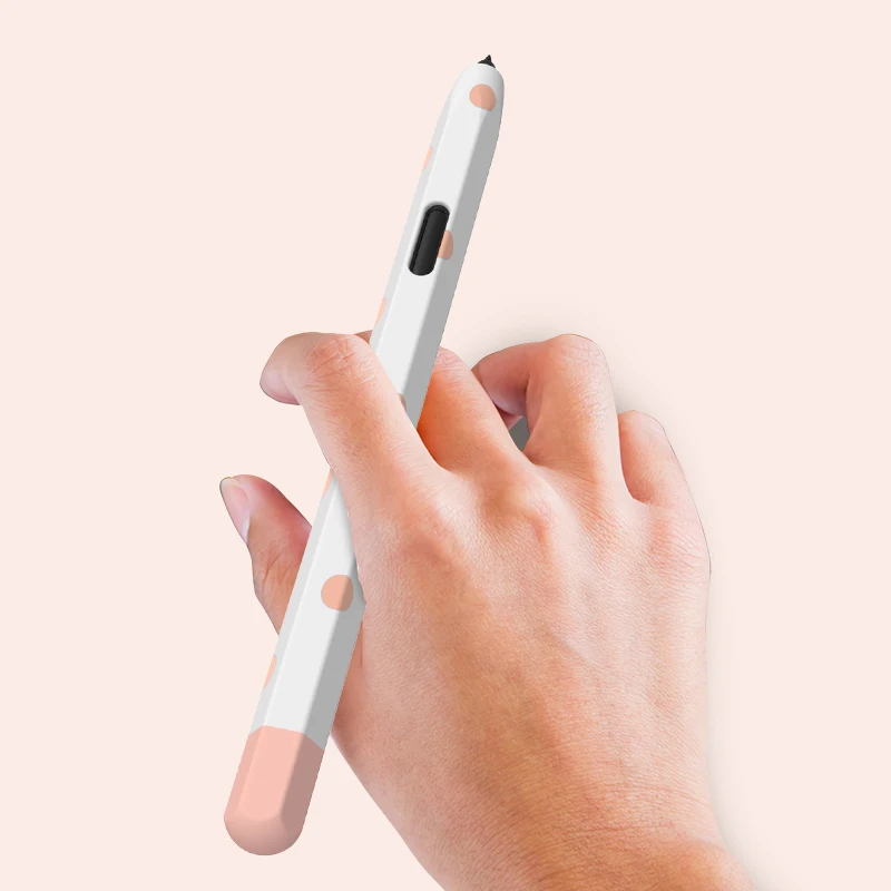 Pencil Case for Samsung Galaxy Tab S10 Ultra S6 Lite S7 FE S8 S9 Protective Cover Soft Silicone Shockproof Tablet Stylus Sleeve