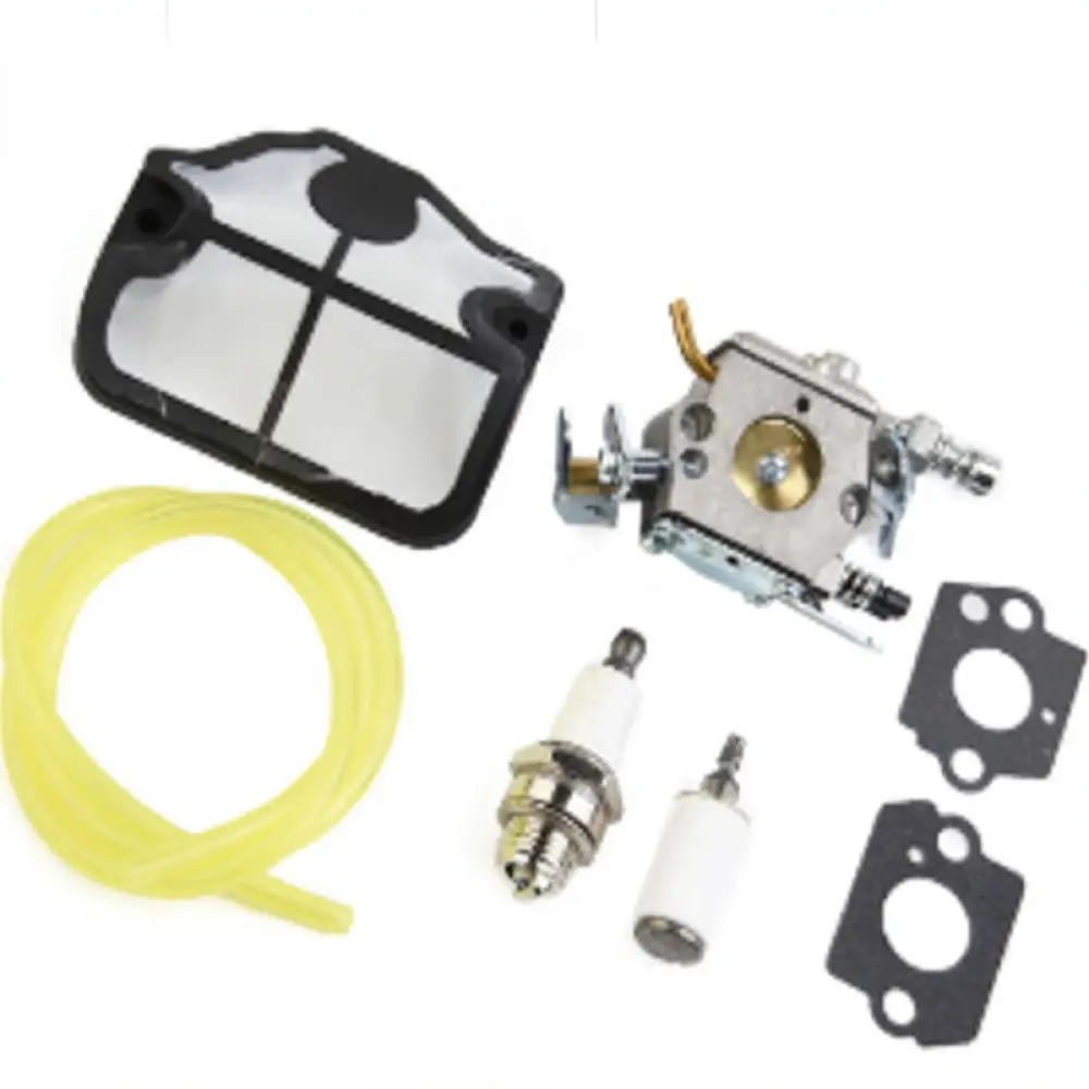 Chainsaw Engine Spare Parts For Husqvarna 36 41 136 137 141 142 Carburetor Repair Kit Air Filter Fuel Pipe Set