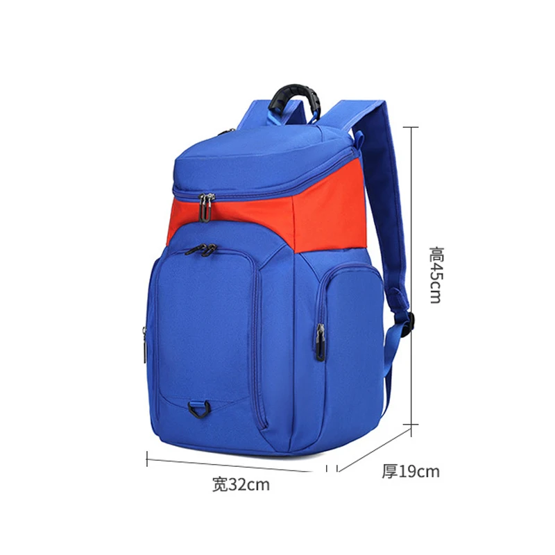 Sports Gym Backpack Men\'s Bag Women Large Capacity Multifunction Fitness Yoga Swim Waterproof Basketball Bag Travel Training Bag