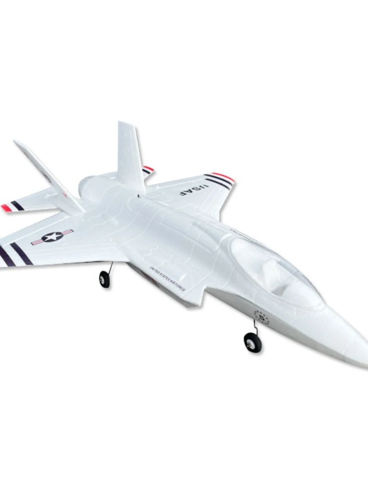 KEPAQI-avión teledirigido mejorado F35 Lightning II de 64mm, EPO, para adultos, entusiastas del Jet de combate, f22