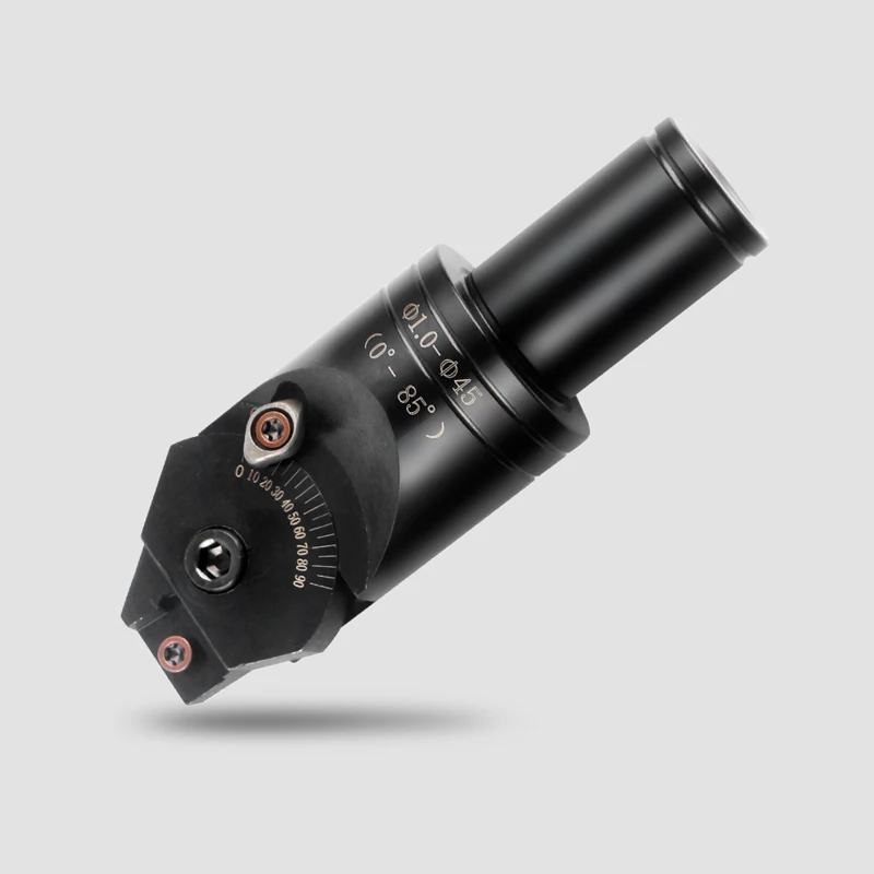 C20 C25 Universal Adjustable 0-85 Degrees Steel Insert Cutter Head Multi-Purpose CNC Milling OEM ODM Chamfering Customizable