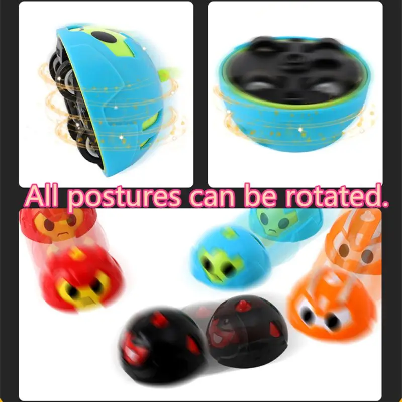 2024 New Sensory Fidget Car Toy Magic Spinning Top Mini Rotary Gyro for Boys Girls Children Gift Pressure Relief Easter Egg Toys
