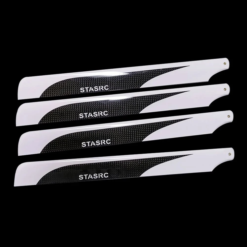 Nowe 2 pary zestawu helikoptera KDS Trex Align 450 Część naprawcza 325 mm ostrza główne z włókna węglowego