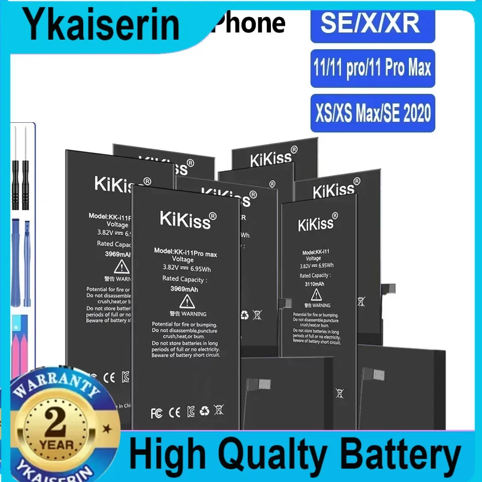 Cell Battery for IPhone 11ProMax 11Pro 11 XSMax XS XR X SE 2020 SE 2 SE2 Batteries for IPhone11ProMax IPhoneSE Portablet Bateria