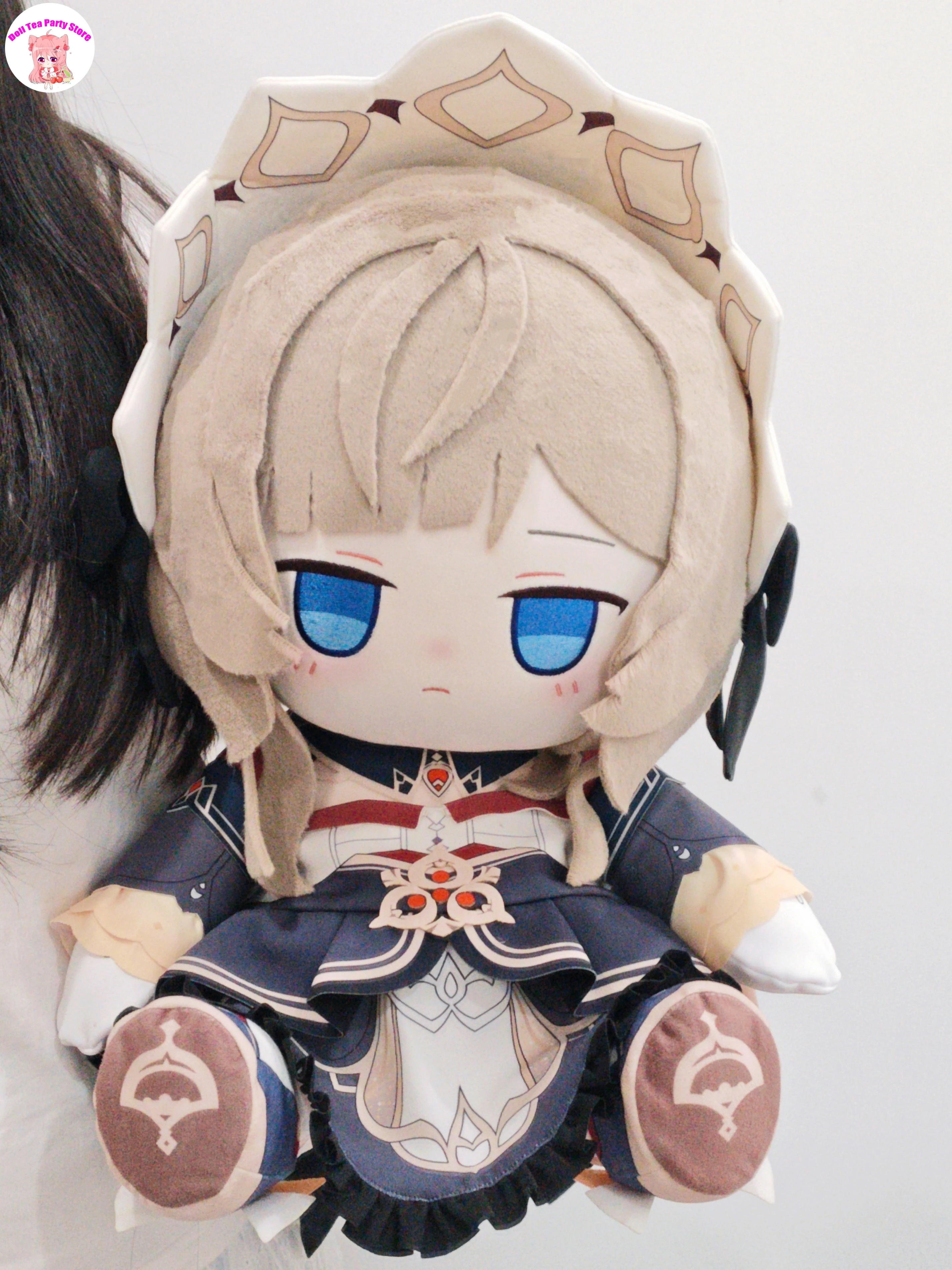 

Genshin Impact Sandrone Marionette Anime Soft Plush Doll Stuffed Toys Dress Up Outfit 40CM Sitting Posture Figures Pillow