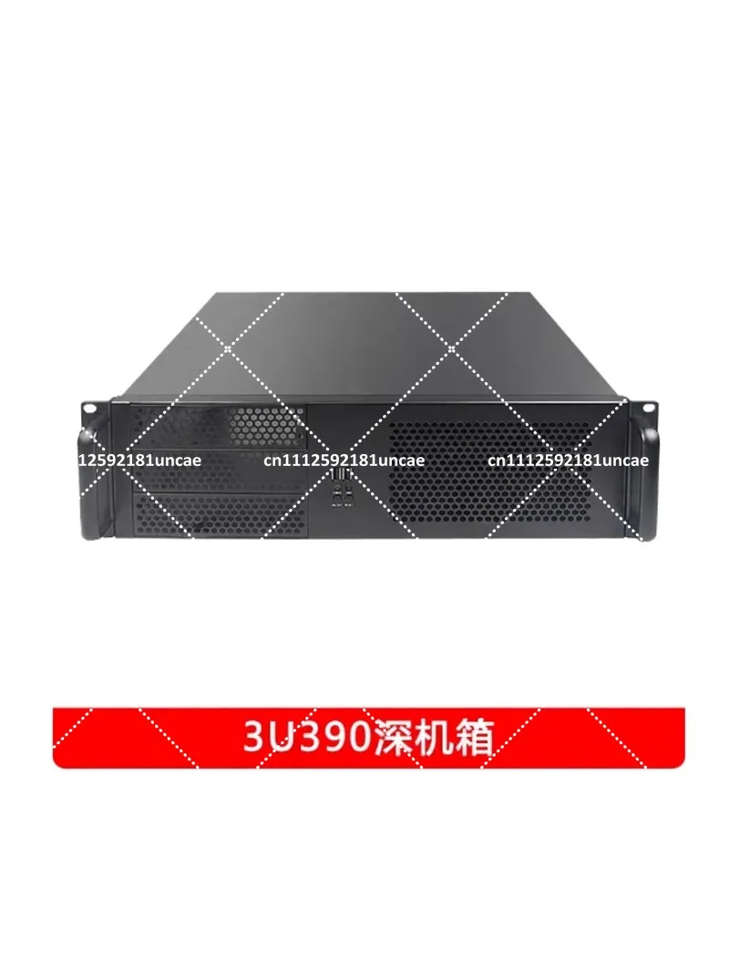 Industrial Computer Case 390 Short Rack Mount ATX Large Board Multi HDD Hot Swap Horizontal PC Shell