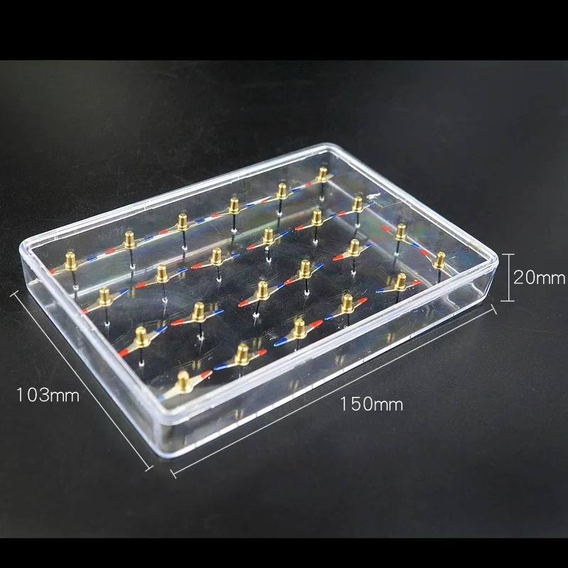 Physical Electromagnetism Magnetic Molecular Model 24 Diamond Shaped Magnetic Needle Demonstration Equipment