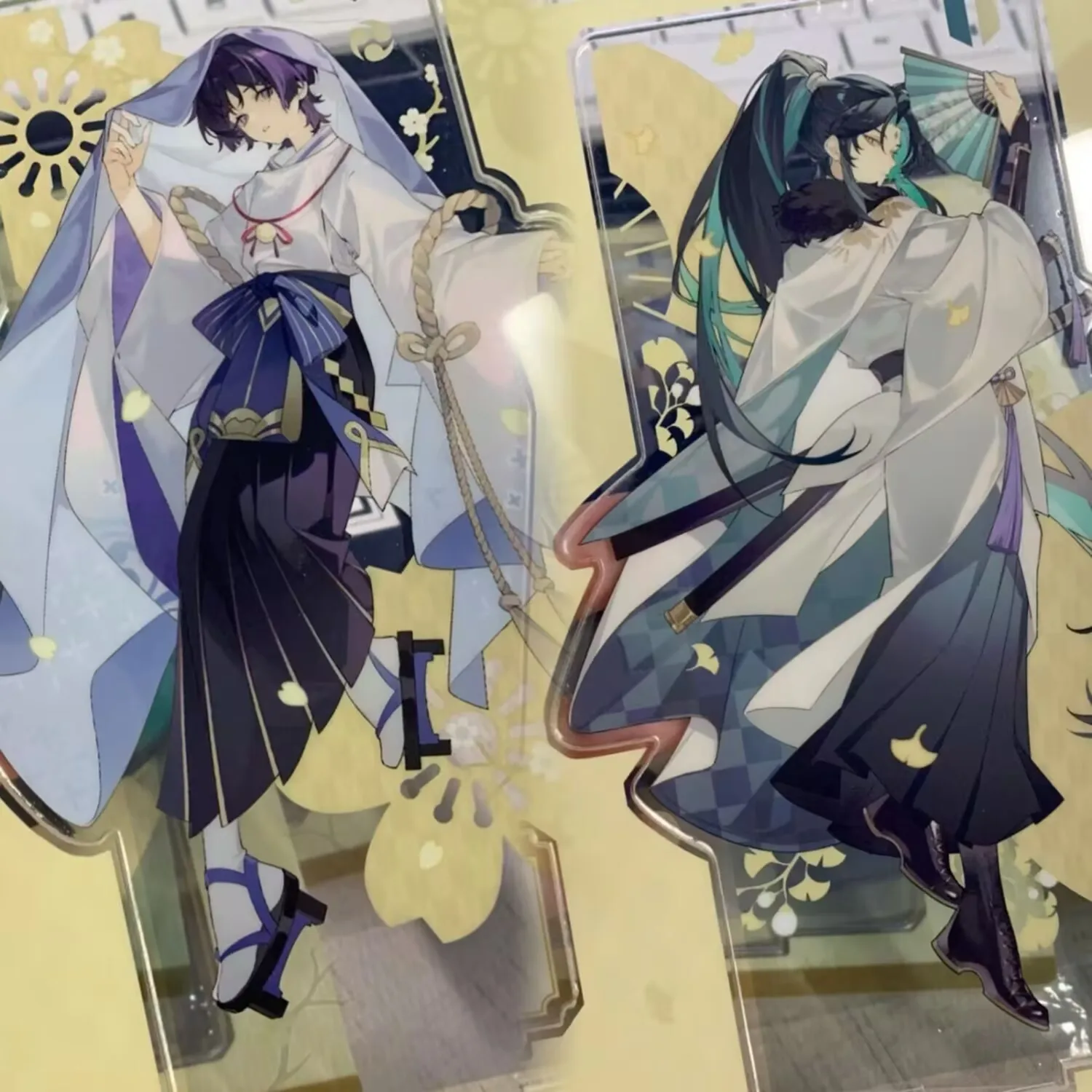 Genshin Impact, un nuevo tipo de letrero de escritorio acrílico de alta calidad "Xiao Sanbing Rovers" para amigos