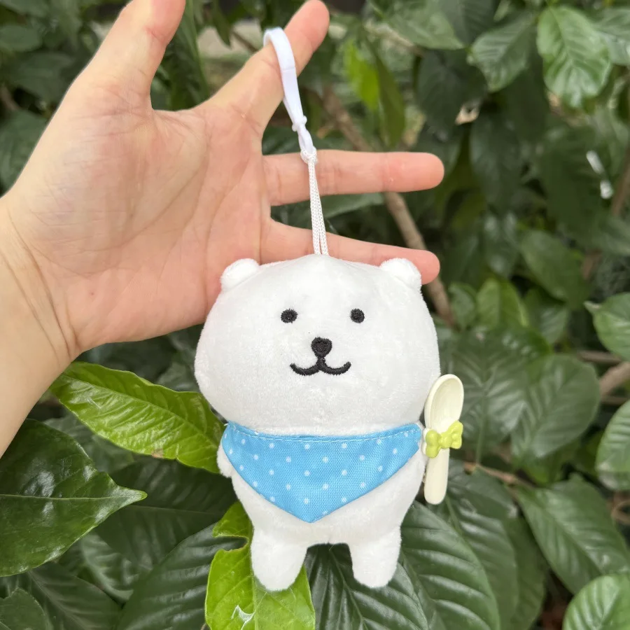 Ours en peluche Super mignon, 10cm, pendentif en fourrure, jouets pour noël, nouvel an, cadeau d'anniversaire, offre spéciale
