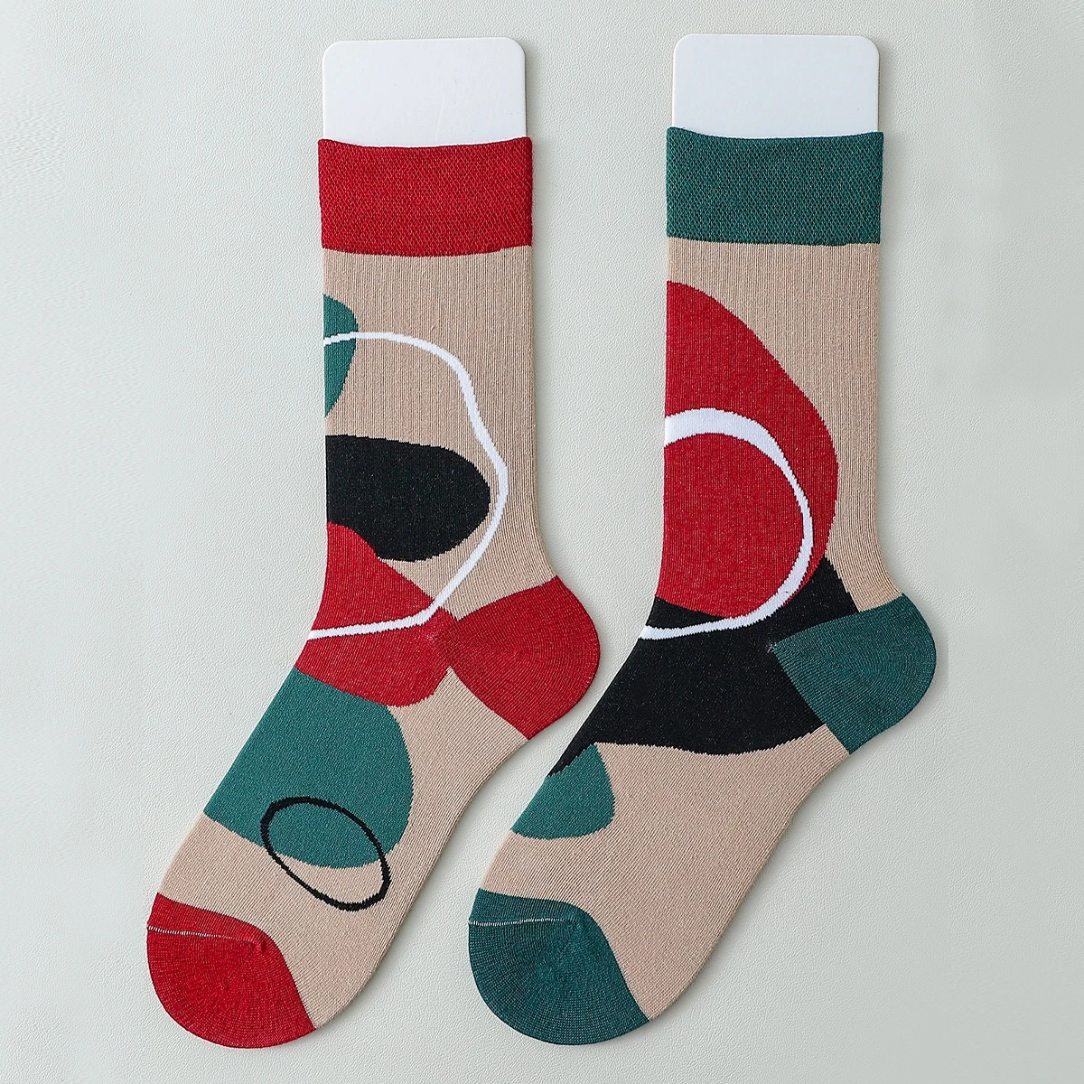 Лоскутные школьные винтажные короткие носки, домашние женские носки для сна большого размера для подростков, санитарные женские хипстерские Новинки на зиму