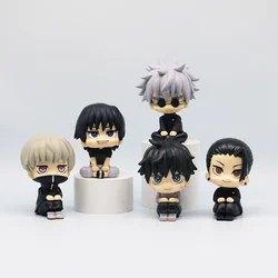 Anime Cute Fushiguro Toji Jujutsu Kaisen Figure Gojo Satoru Action Figure Q Version Doll Geto Suguru Statue 10cm PVC Model Toys