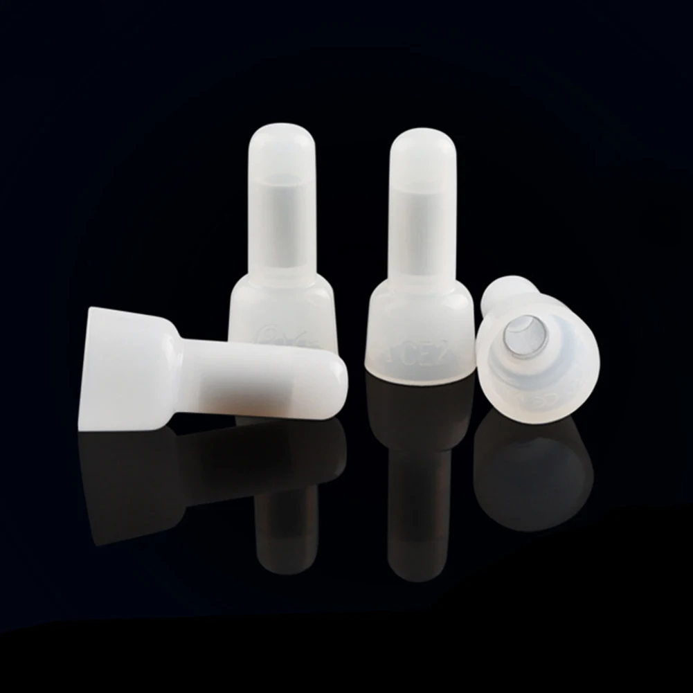 1000PCS CE1X Wire Connectors Closed End Type 300V for 24 18AWG with PA66 Body and Aluminum Alloy Conductive Part