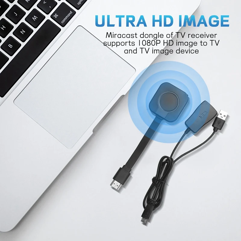 Wifi Display Dongle -Compatible TV Dongle 1080P TV Stick Wifi Dongle For Android Netflix Youtube For Ios Mac