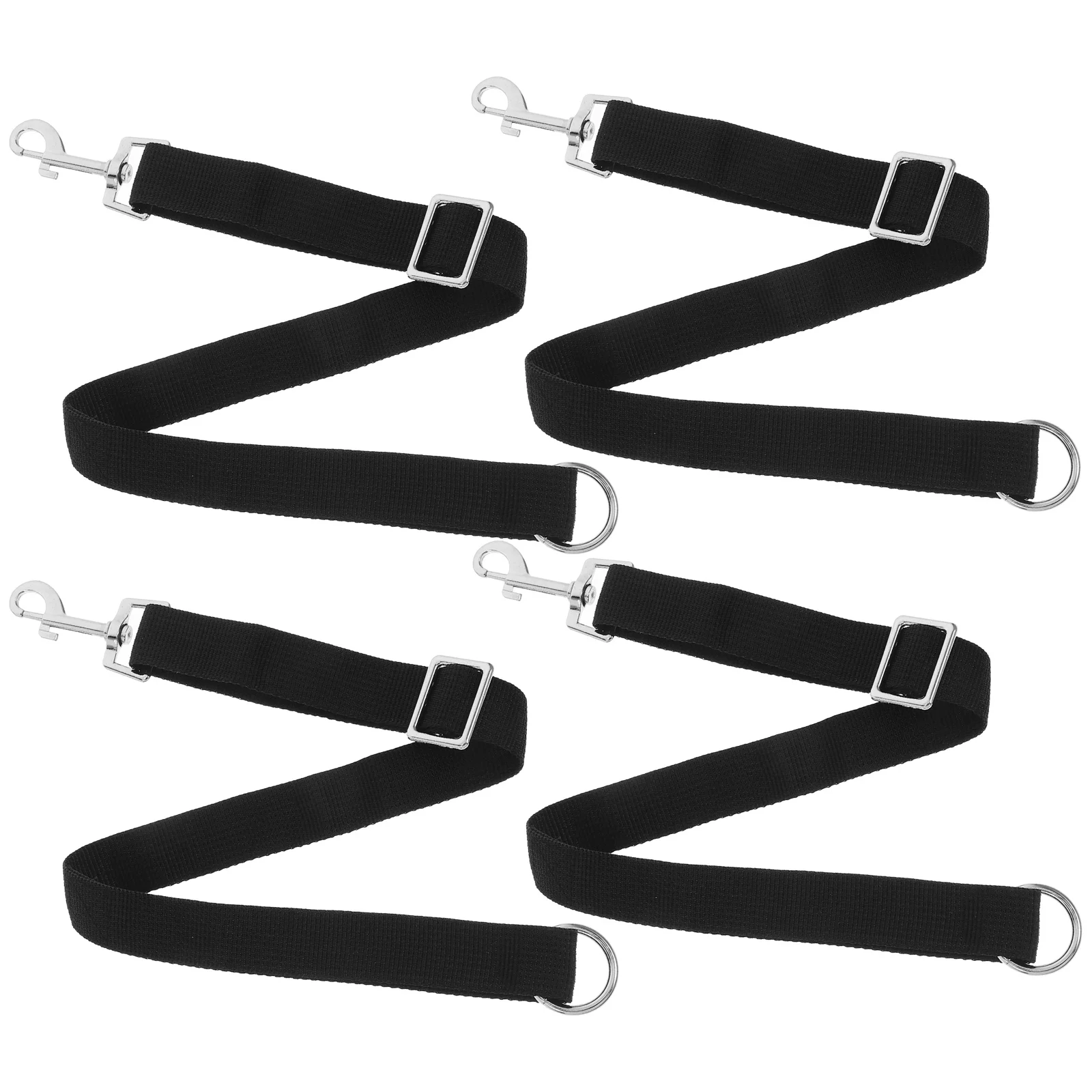 

4Pcs Durable Adjustable Nylon Bucket Straps for Horse Stall Water Buckets Hanging Loops Outdoor Feeding Bucket Holder Horse Barn