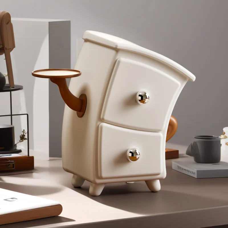 

Desktop Drawer Storage Box Quirky Plastic Small Sundries Organizer For Entryway Desk Remote Keys Makeup For Teens Home Gift