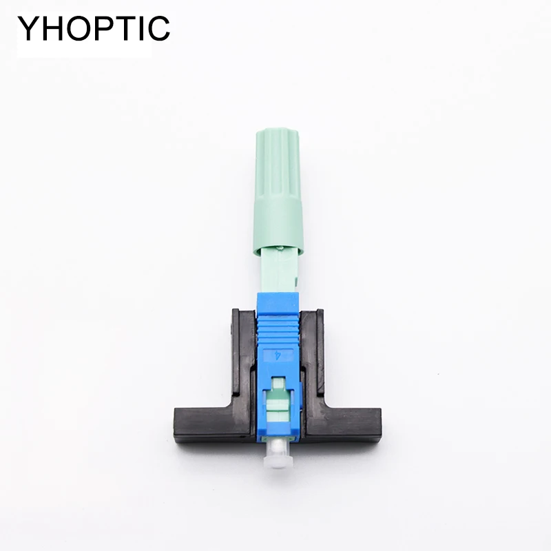 FTTH SC UPC/APC Connector Embedded High Quality Fast Connector SC Quick Connector FTTH Tool Cold Connection Optical Adapter