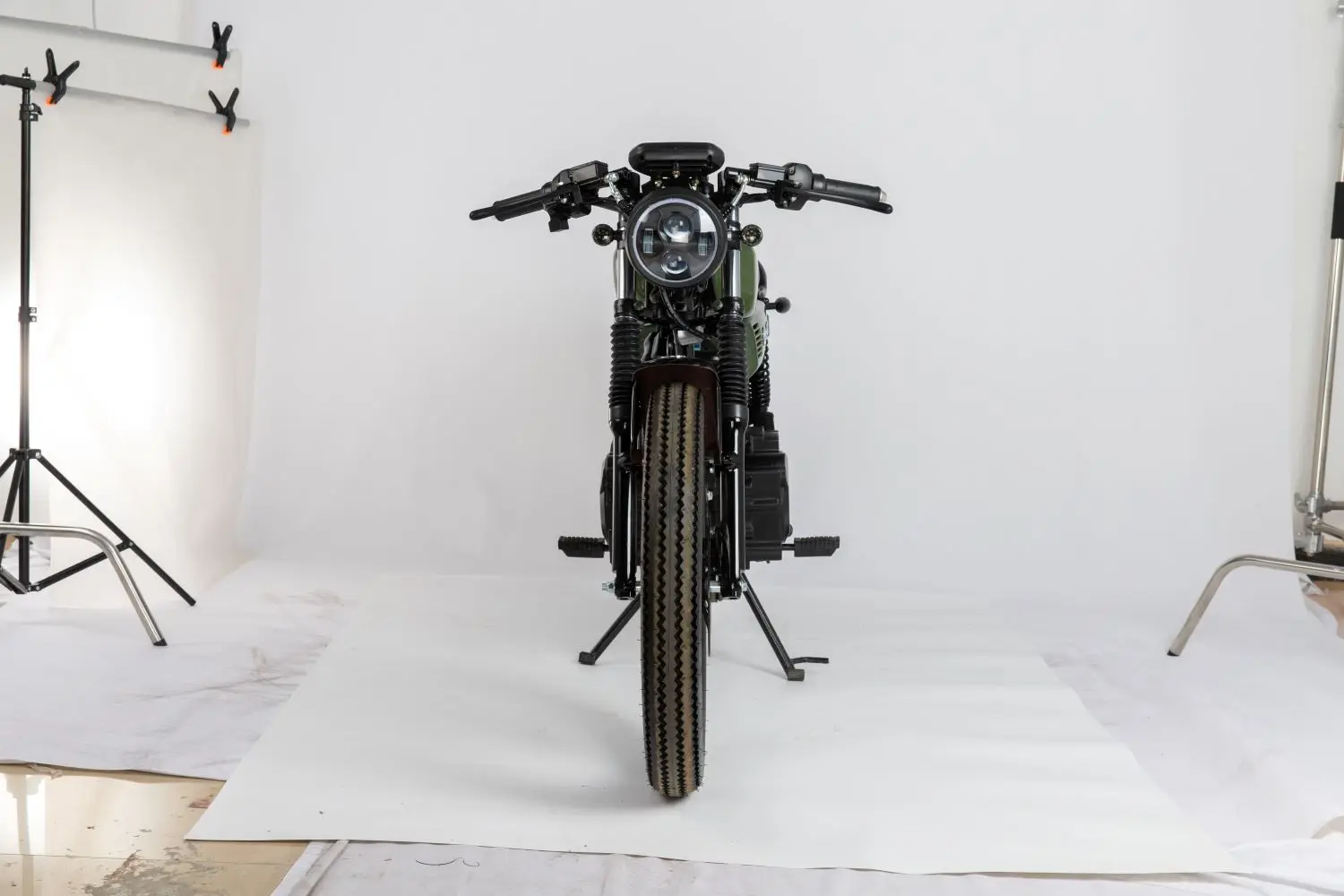 High Speed 72v 2000w Rear Hub Motor Electric Motorcycle 20ah Lead-acid Battery Electric Moped Steel Frame