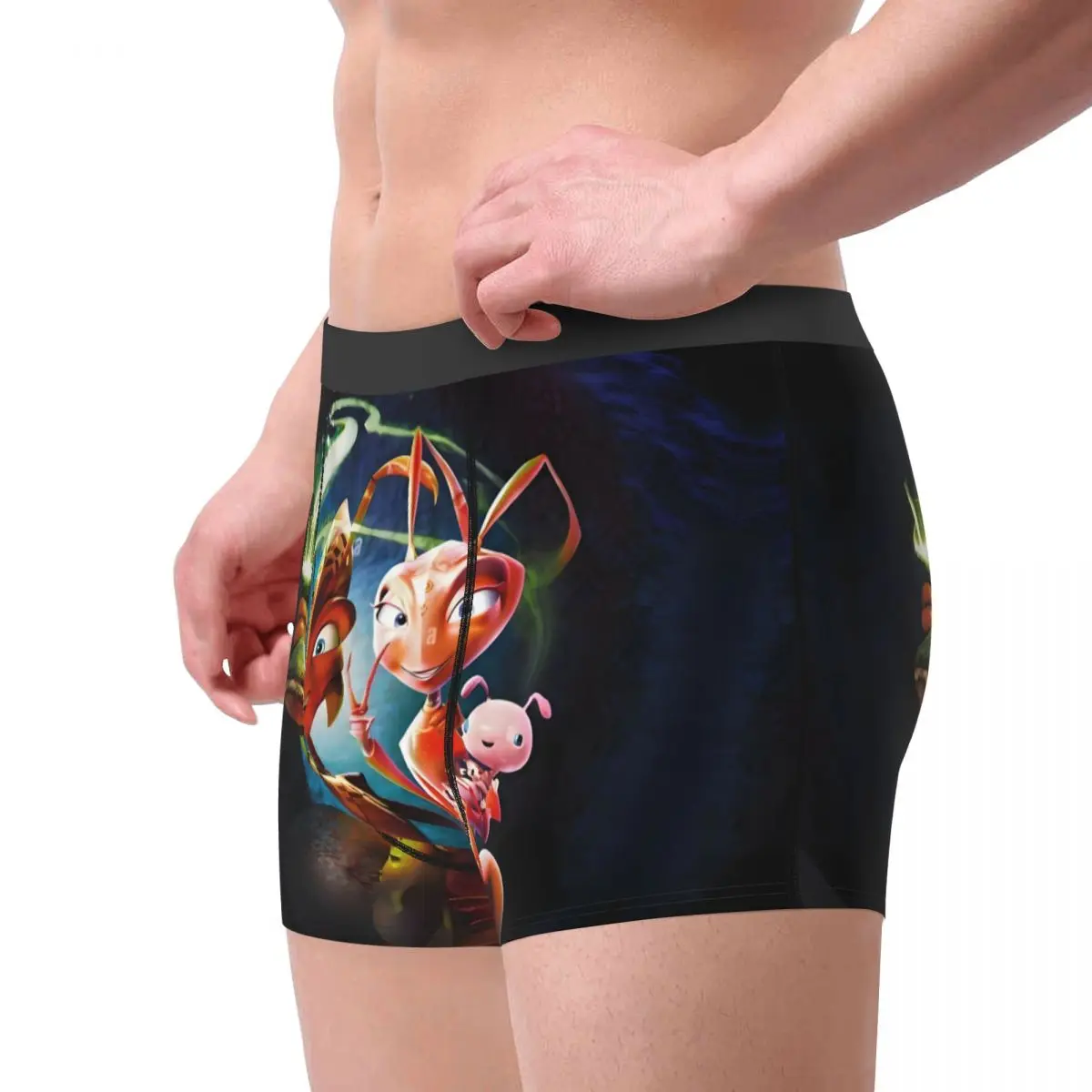النمل الفتوة الخيال مغامرة فيلم كوميدي الملابس الداخلية الرجال تنفس أنيمي سراويل داخلية للرجال السراويل سراويل لينة السروال للذكور