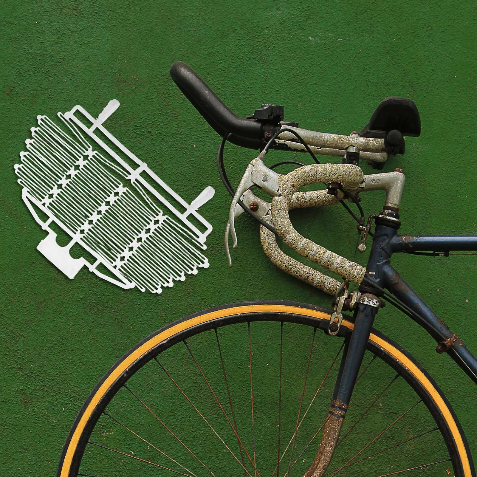 

Bike Basket Cover Detachable Plastic Replacement for Bicycle Basket Protection Adults Cycling Accessories