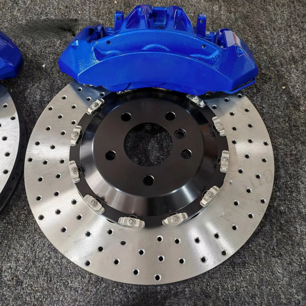 Large Caliper Kit Automotive Upgraded Caliper Brake System Front M5 Rear GT4 with Handbrake