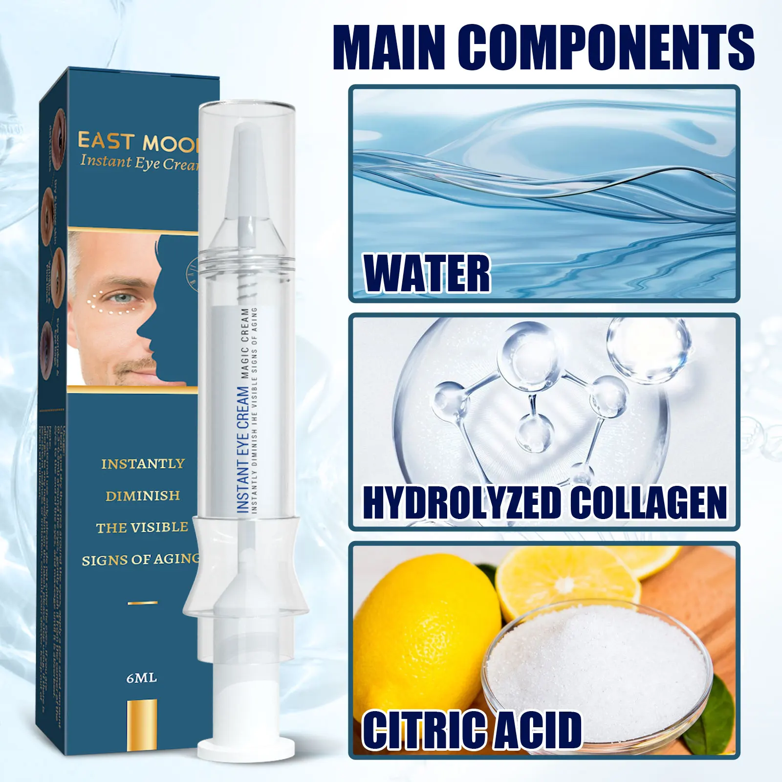 Рисунок 6 - East Moon Men Укрепляющий крем для глаз против морщин