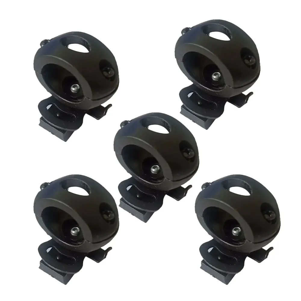 Helmet Flashlight Holder 60-degree Adjustable Mount Clip Torch Bracket Adaptor Tactical Helmet Cycling Accessories tactical gear