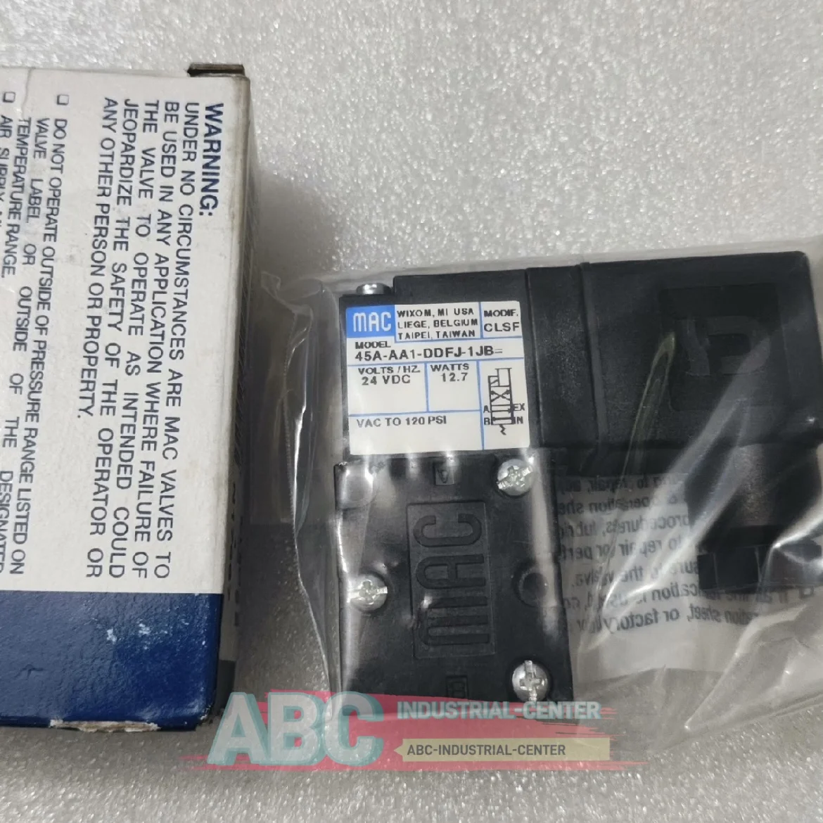 valvola elettromagnetica 45A-AA1-DDFJ-1JB 45A-AA1-DDFJ-1JD 100% NUOVA