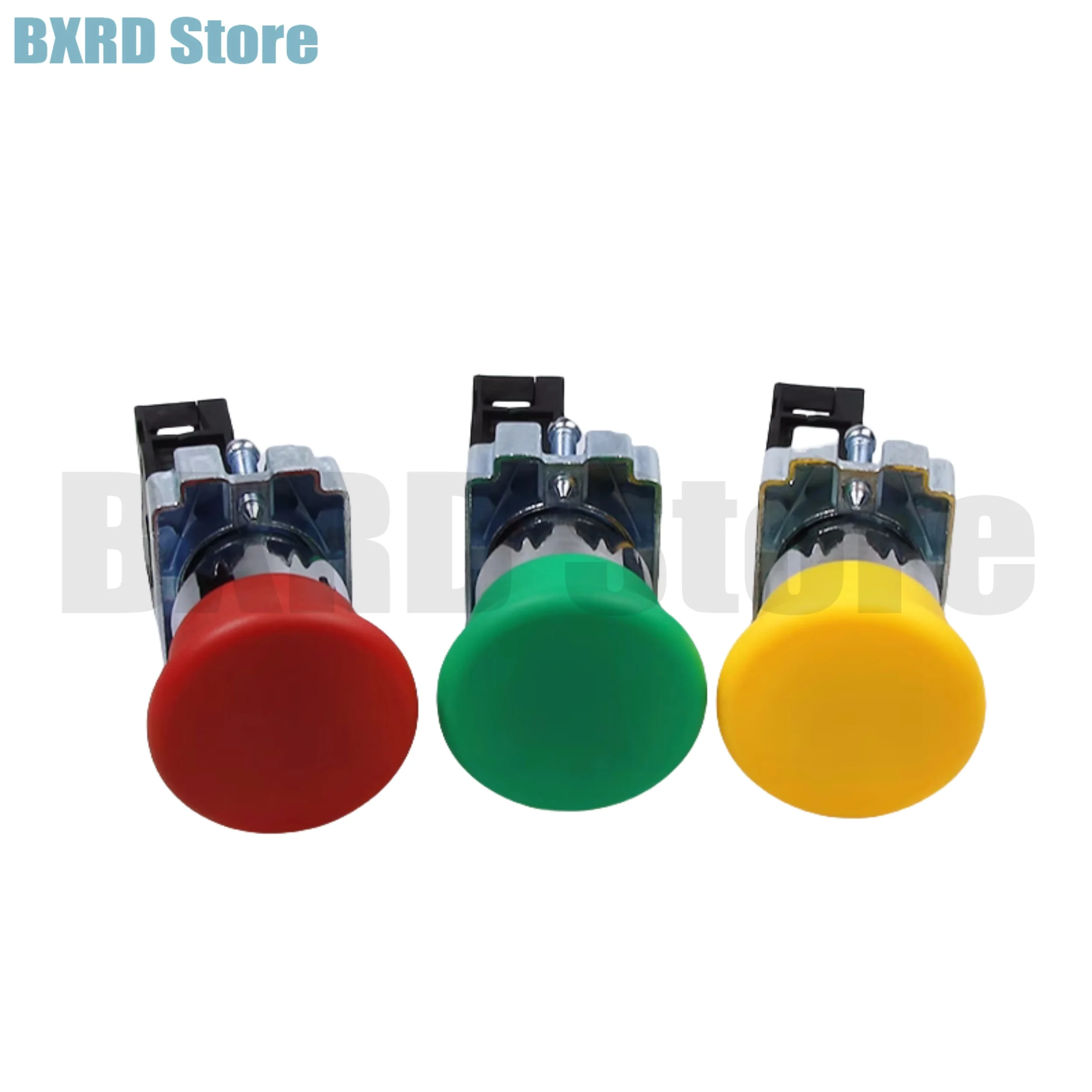 New Original Button switch 22mm mushroom head XB2-10M red green yellow