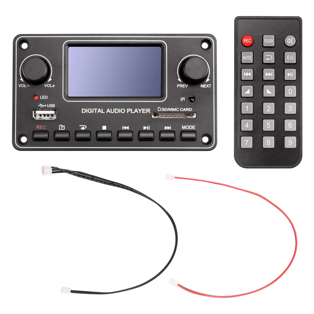 TDM157 MP3 Player Decoder Board Digital Audio Player USB SD BT Module_BSH