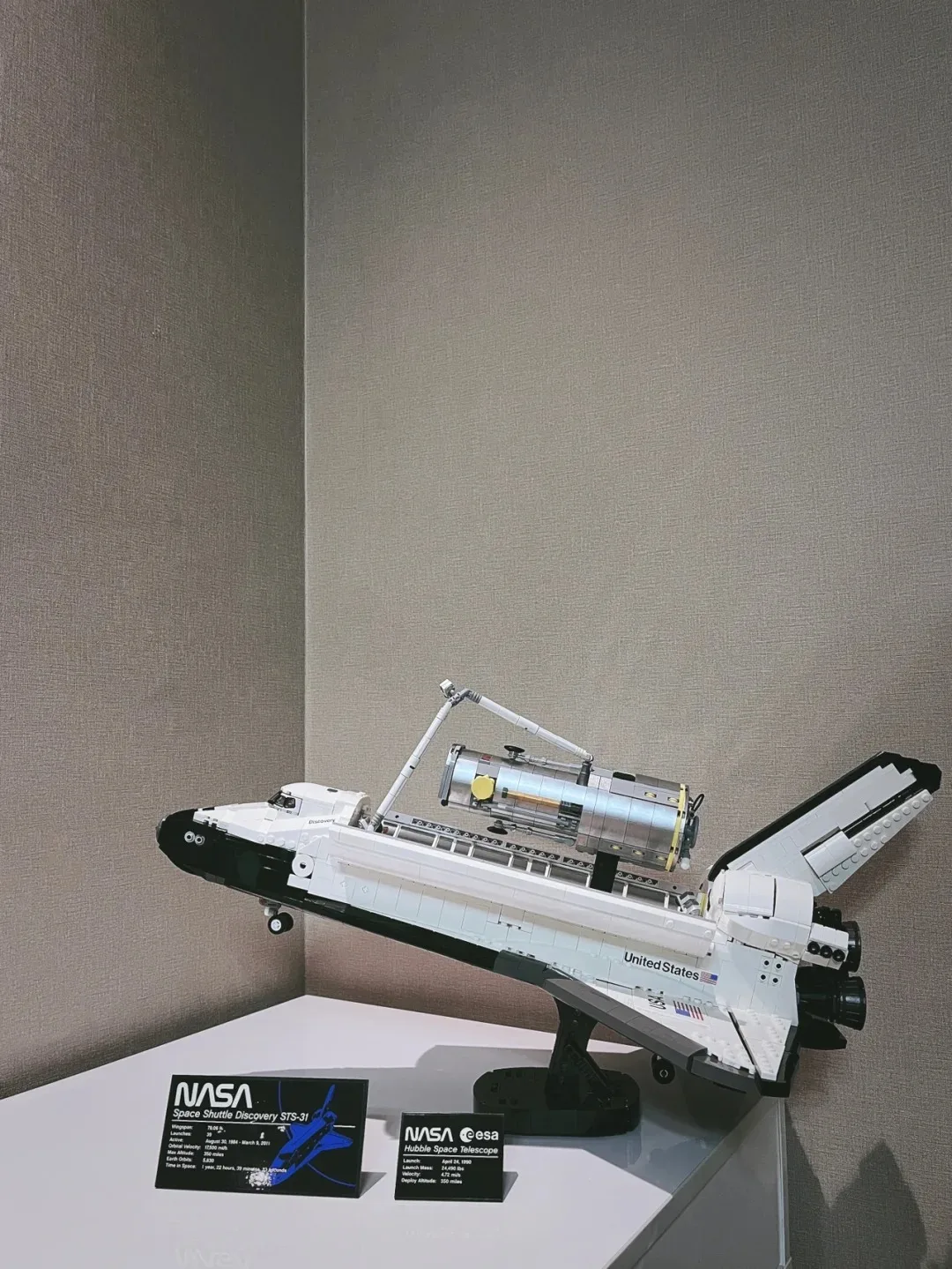 Kreative Bausteine, Space Shuttle Discovery, Bausteine zur Montage von Raumschiffen, Spielzeug,