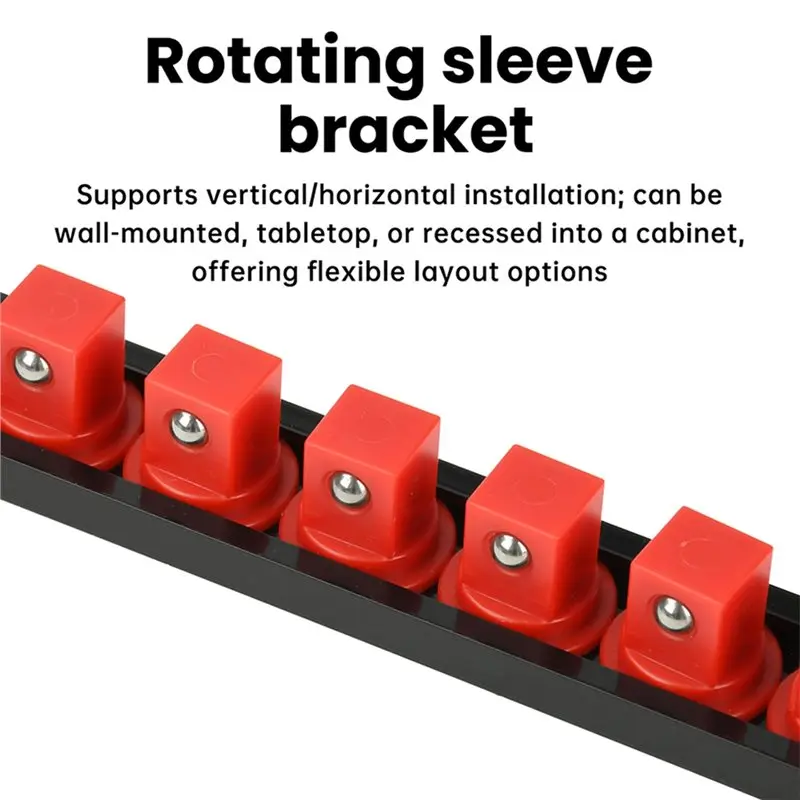 AB41-Track Bracket Socket Organizing Tool 1/4