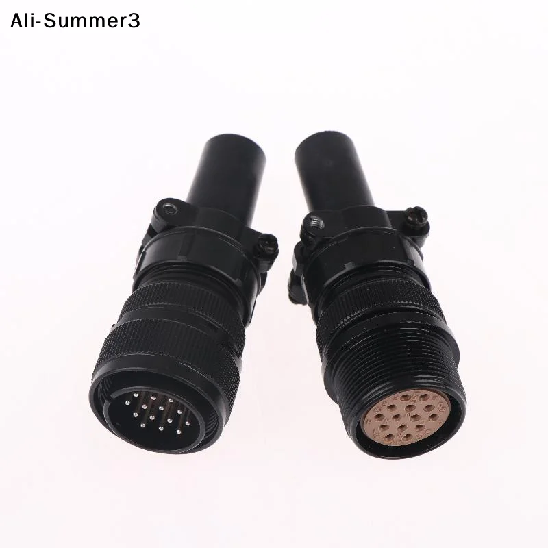 【Vx3】【AZ6】14 Pin Male/Female Metal Connector 136961 141162 For Miller TIG Welders Metal Construction And Remote Current Control