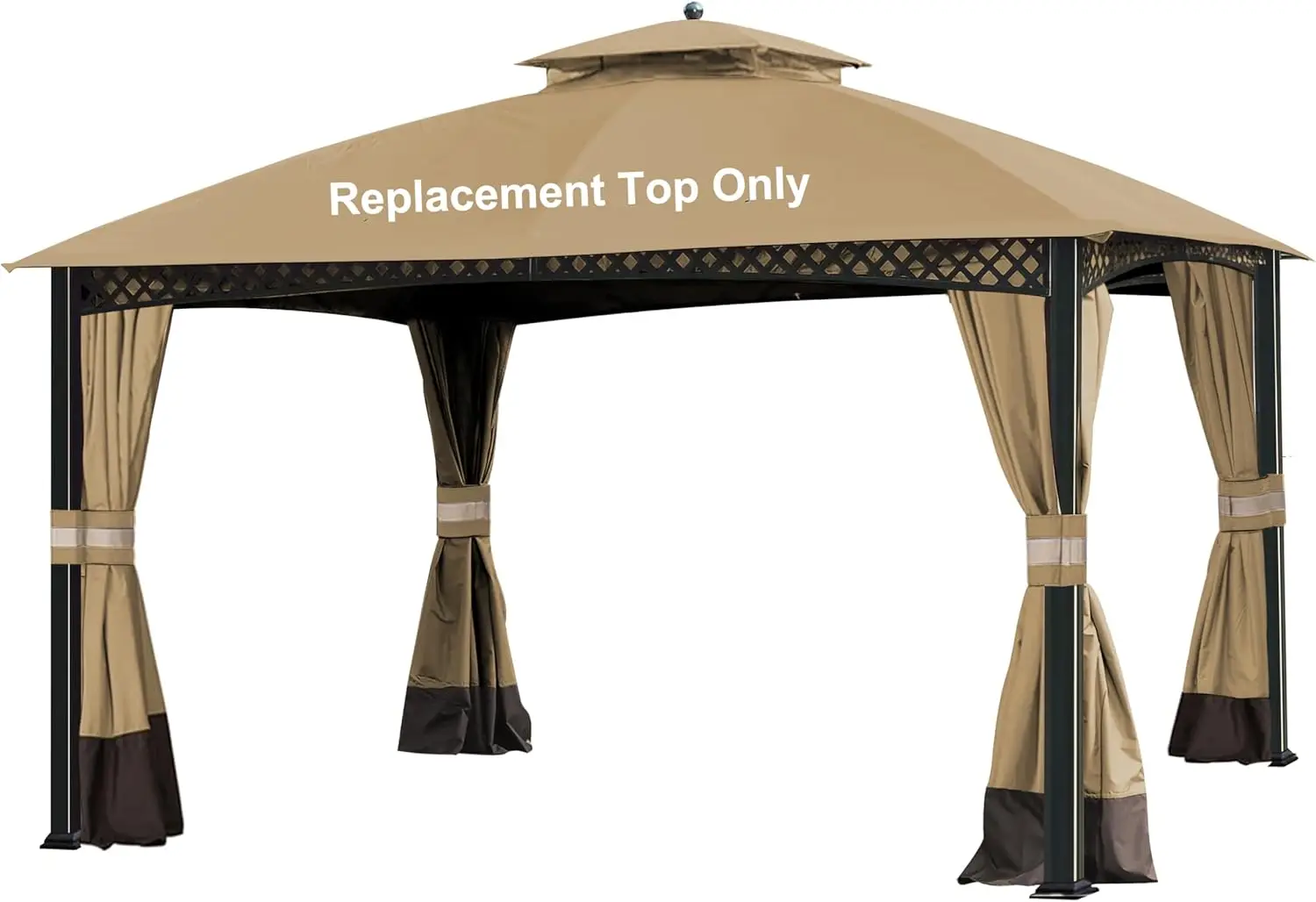 

Replacement Canopy Cover Compatible withWindsor Gazebo L-GZ717PST-C, 810213583,South Hampton Gazebo L-GZ659PST A111011500 (Be