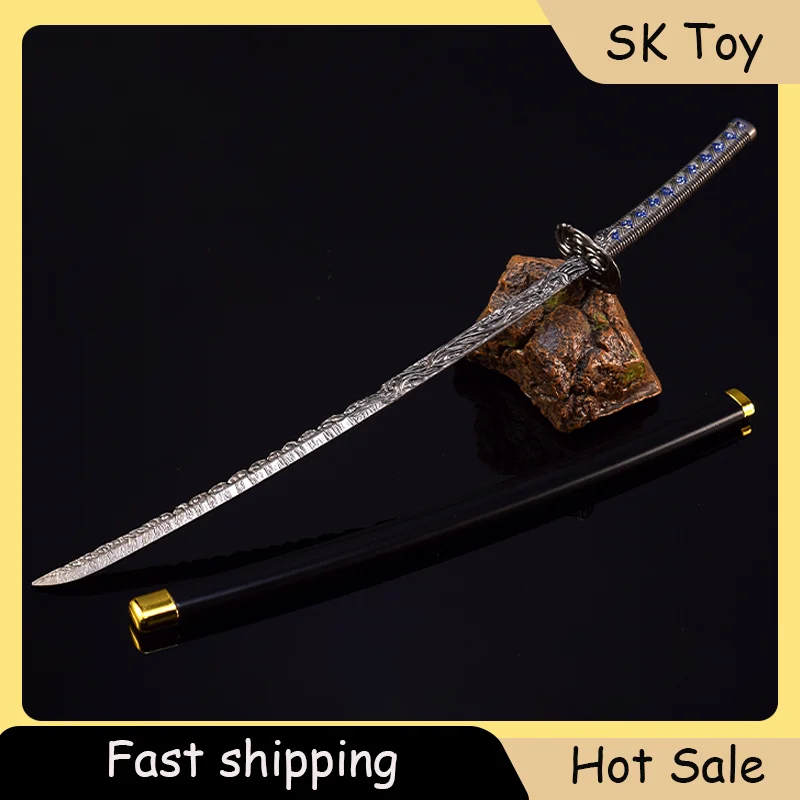 26 cm Starshadow Blade Ring ER Spiel Spielzeug Schwert Desktop Ornamente Katana Ganzmetall Modell Geschenke Sammlung Optional Geschenk Box Edition