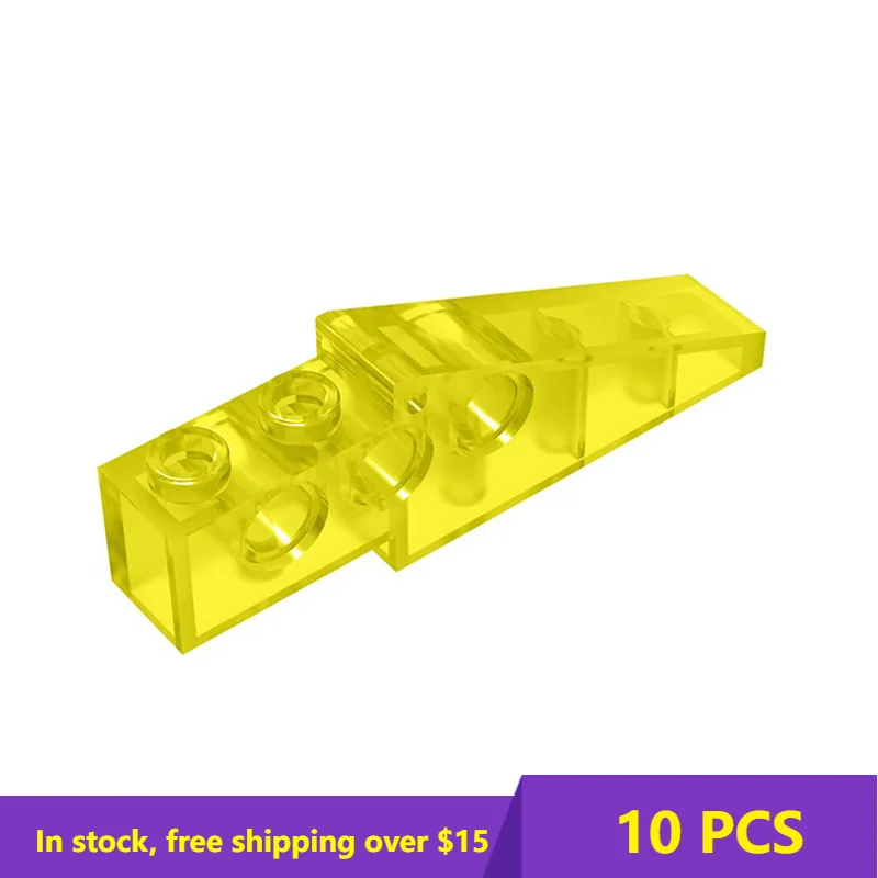 

10PCS MOC Bricks 2744 High-Tech slope 33 6 x 1 x 1 2/3 long For Building Blocks Parts DIY Educational High-Tech Parts Toys