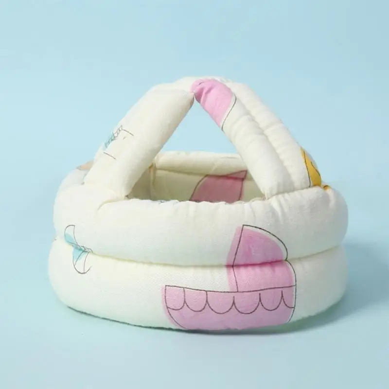 652f-素敵なベビー安全ヘルメット頭部保護ヘッドギア調節可能な幼児落下防止パッド子供歩行を学ぶクラッシュキャップ