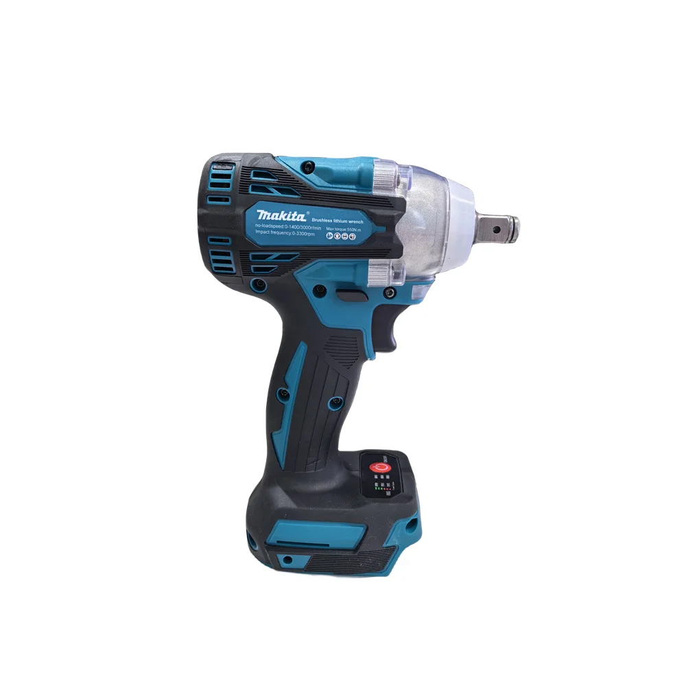 Makita DTWfemelle-Canon à Vent Rechargeable de 18V, Ensemble d'Outils sans Balais, Grande Puissance, Sans Fil, Étanche, Couple de 330Nm, Élimine l'Alimentation au Lithium Auto