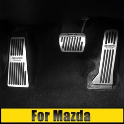 Pour Mazda 2 3 BM 6 GJ CX-5 CX5 CX 5 CX3 CX8 CX9 2012-2019 2020 2021 2022 2023 Voiture Carburant Pédale De Frein Pédale Couverture Pad