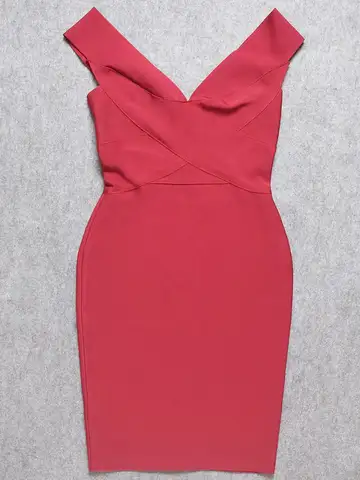 10 best sales vinröda klänningar - №10