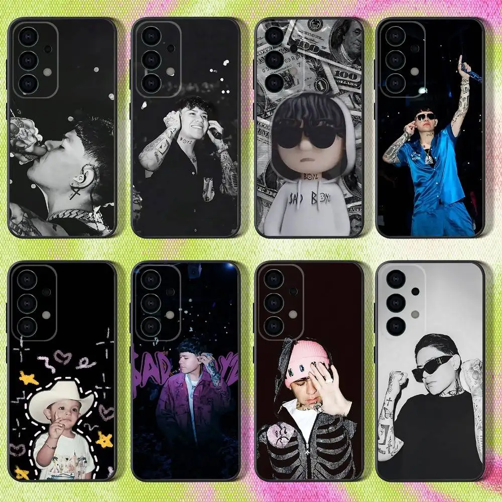 

Phone Case For Samsung S25,S24,S21,S22,S23,S30,Ultra,S20,Plus,Fe,Lite,Note,10,9,Singer J-Junior H 5G Black Cover
